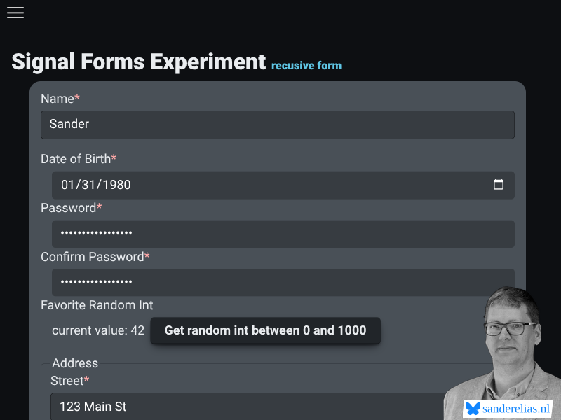 Signal Forms Experiment